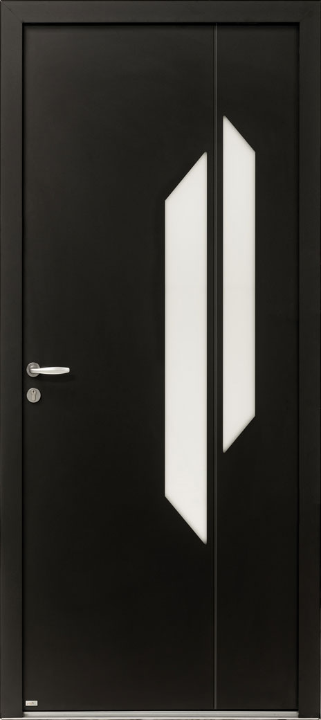 Porte d'entrée Cytiss 13 en aluminium - Zilten