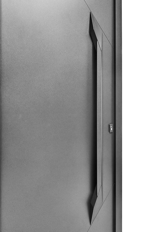 zoom porte d'entrée aluminium K2