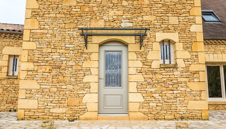 Porte d'entrée alu Confort Cordey 1