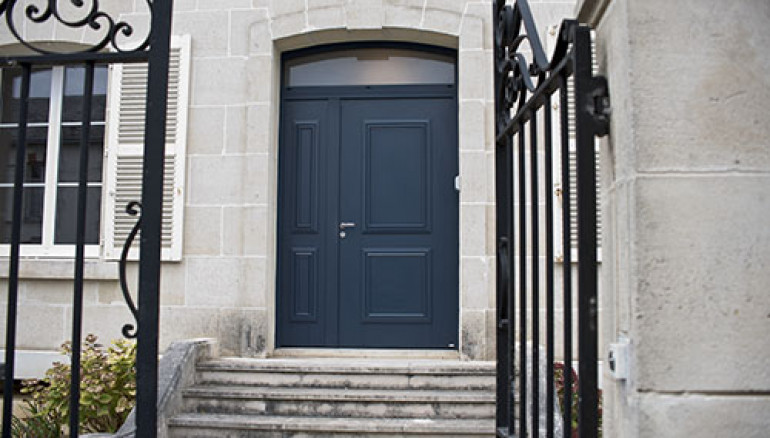 Porte d'entrée classique Alu Confort Picto 1