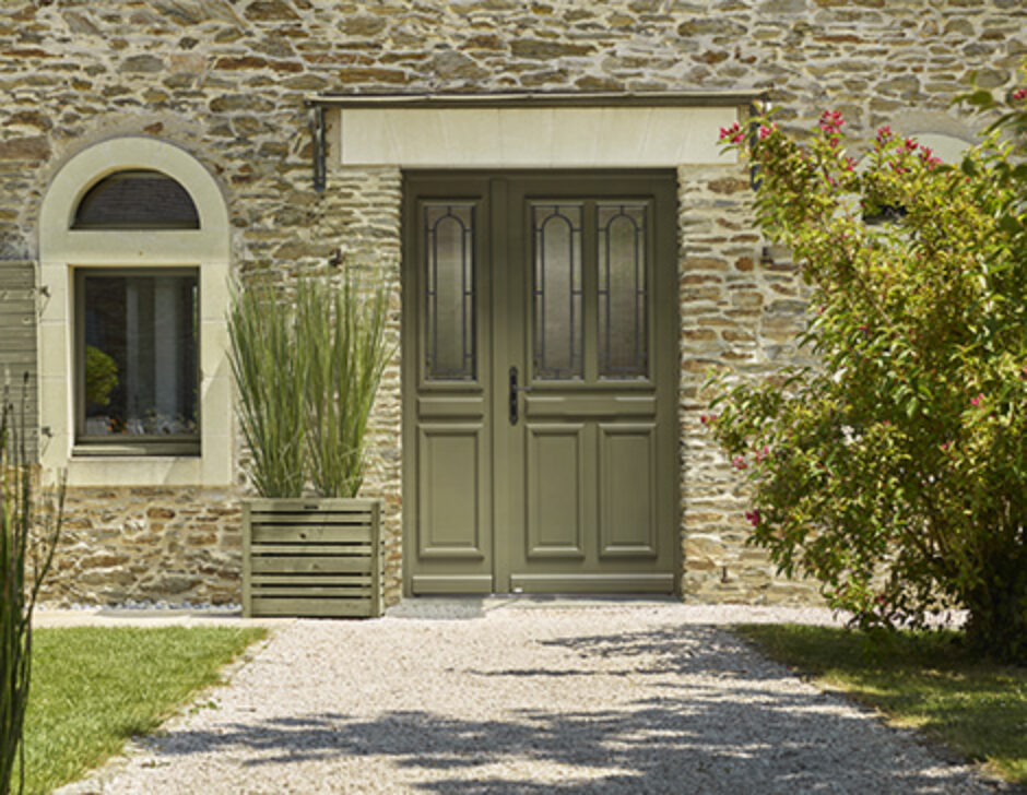 Porte d'entrée bois | Zilten