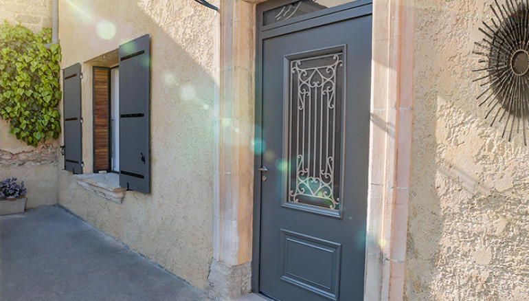 Porte d'entrée Alu Confort Cormelles