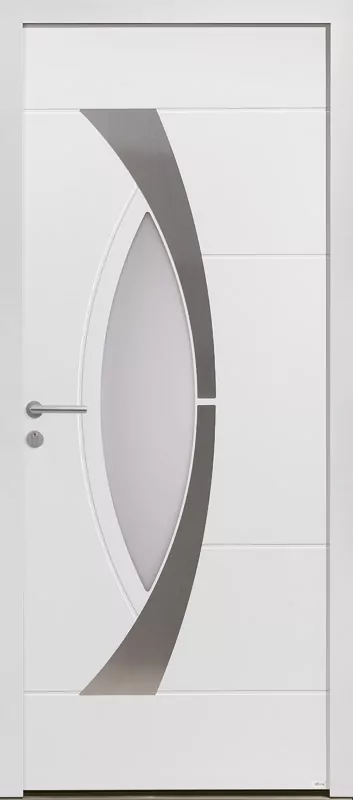 Porte d'entrée Arkad 15 en Aluminium - Zilten
