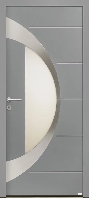 Porte d'entrée Atlantide 15 en aluminium - Zilten