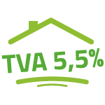 taux tva 5,5% - remplacement porte entrée