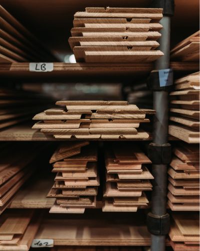 matériau bois au sein des usines de production zilten