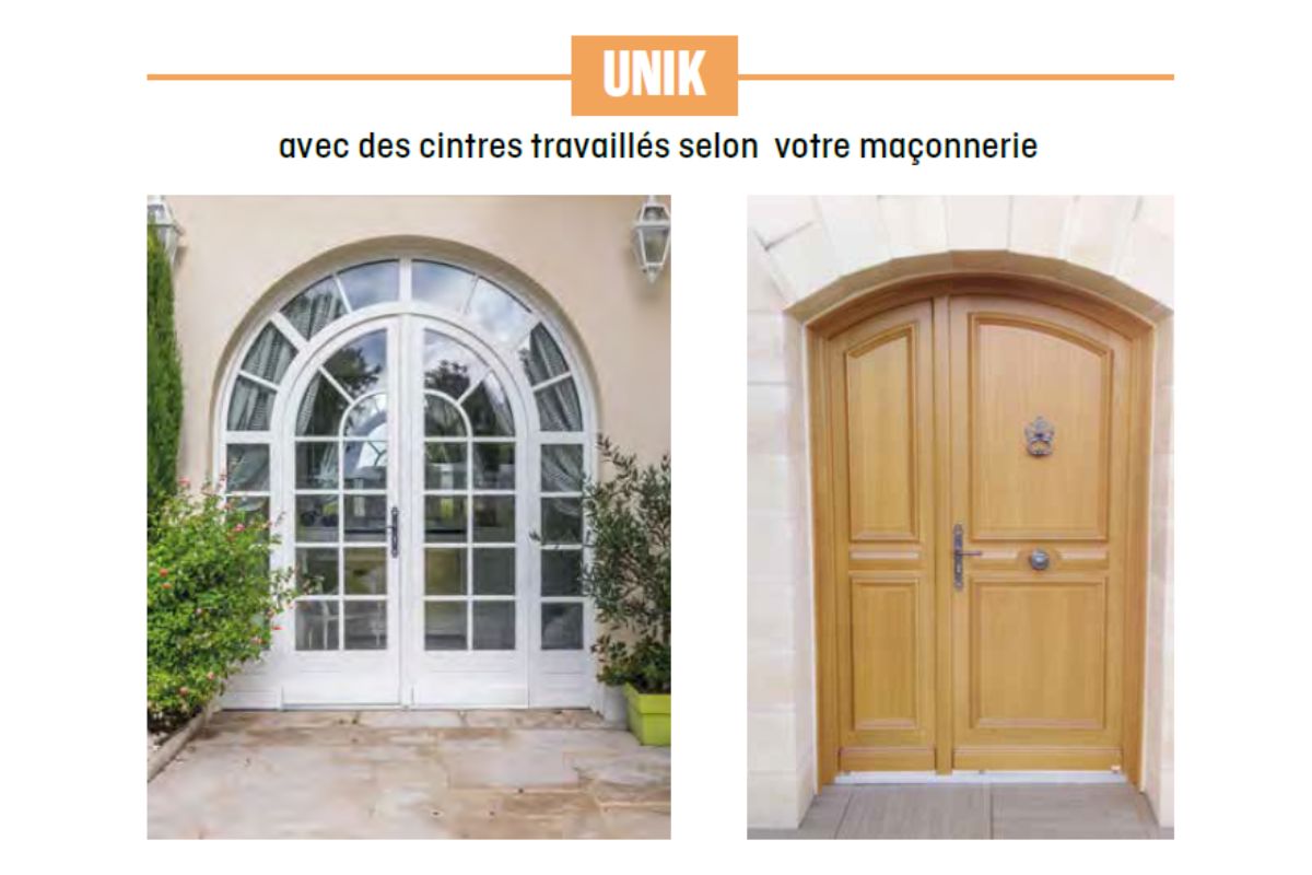 Porte d'entrée en bois sur mesure -Portes UNIK | Zilten