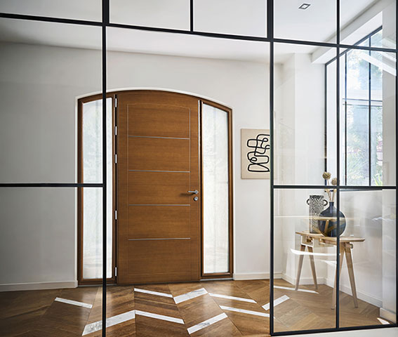 Porte d'entrée moderne Cotim 11 duo de zilten vue intérieure
