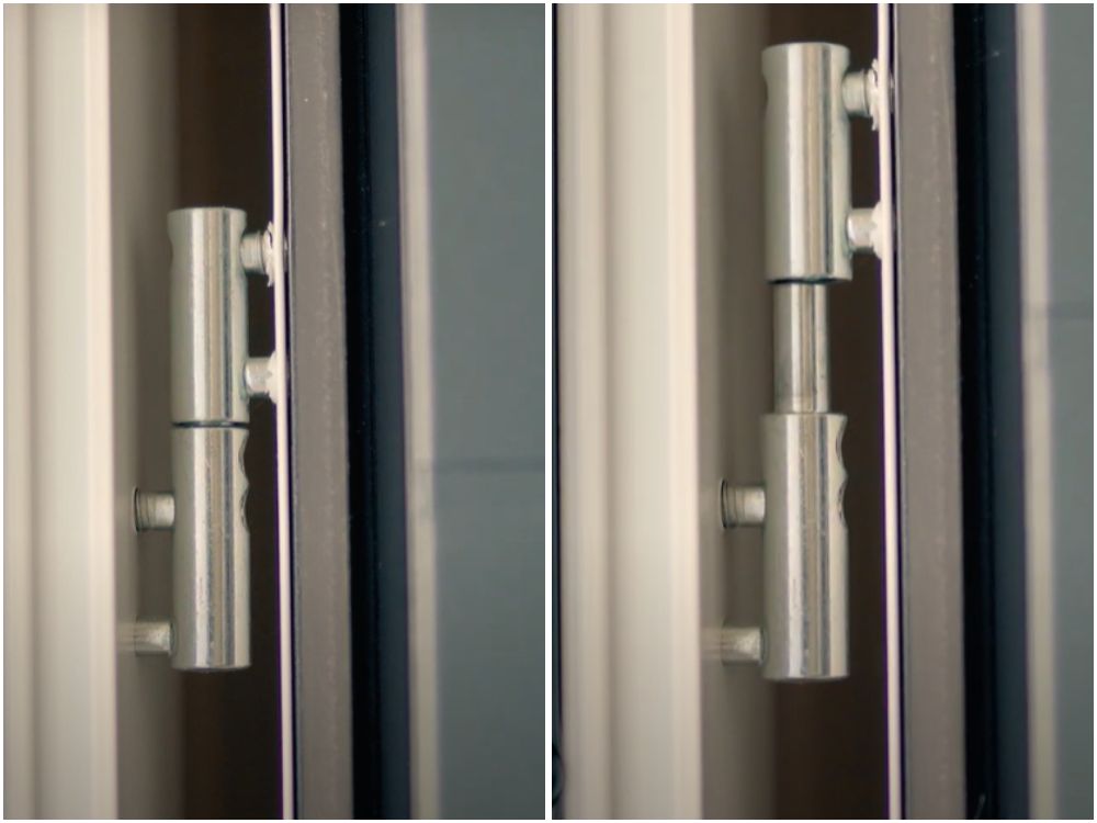 dégonder une porte d'entrée avec fiches 3D