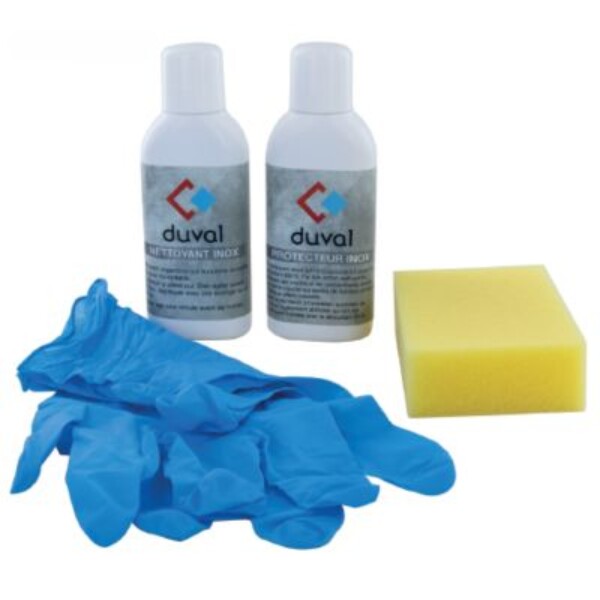 kit de nettoyage des barres de tirages inox